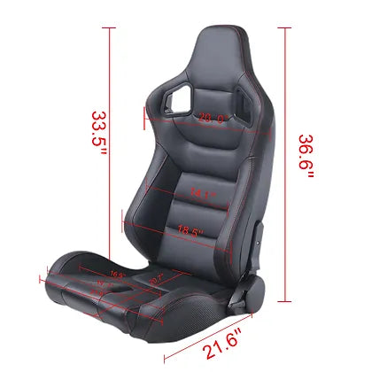 Sport Racing Seat (Universal) - Pair