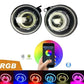 7" RGB Demon Eye HID Projector Headlight