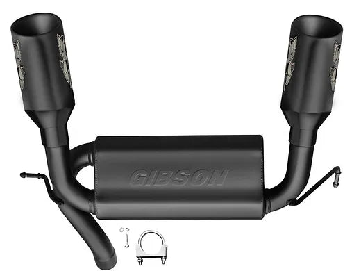 JK/JL Black Skull Exhaust (Stainless Steel)