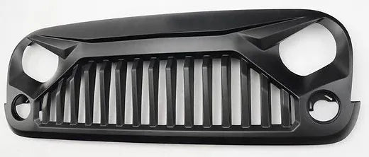 Monster Matte Black Grill with Metal Mesh