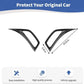 JL JT Side Fender Vent Decal Trim Cover (Carbon Fibre Texture)