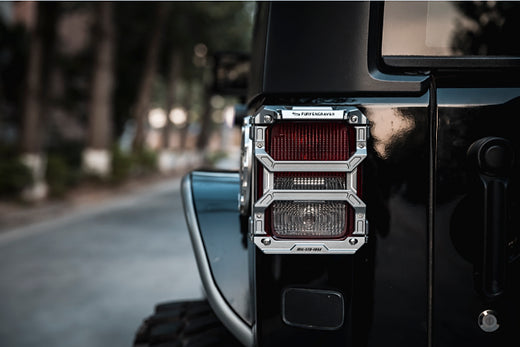 JK FURY Awaken Series Tail Light Protector Cover
