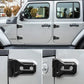 JL Side Door Hinge Cover Trim - Black
