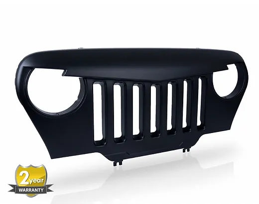 TJ Angy Bird Grille - Matte Black
