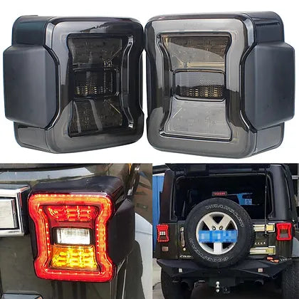 LT11 JL style Tail lights Smoke Lens European version for JK/JKU