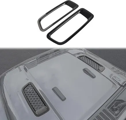 JL/ JT Bonnet Vent Cover Trim (Carbon Fibre Texture)