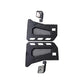No punch, screw in the original car reserve hinge, then installed directly