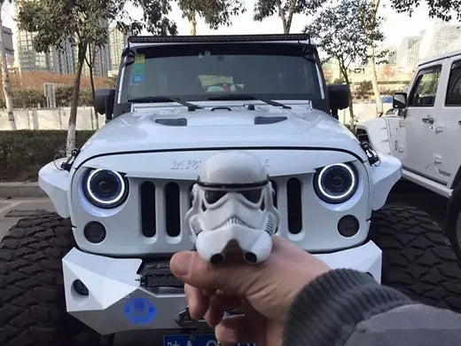 JK/JL Avenger Aluminum Fender Flare - Black powder coated