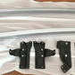 Nissan Navara Screw-on Roof Racks - Aluminium
