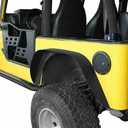 TJ Flat Steel Fender Flare Kit for 1997-2006 - Pack of 6