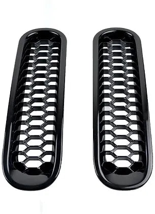 JK Front Grille Honeycomb Cover Insert Mesh w/o lock hole