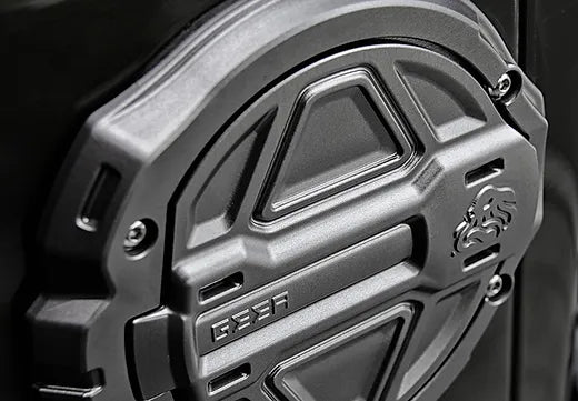 GEEA® Design JK Fuel Cap Cover - Black Aluminum Alloy
