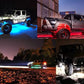 Hi-Bright 8-pod RGB Led Rock Light (6 LED chips each light)