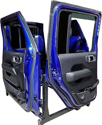 Jeep Wrangler Door Storage Rack Cart