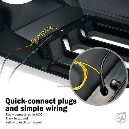 JK Avenger LED Grill (DRL+Indicator)