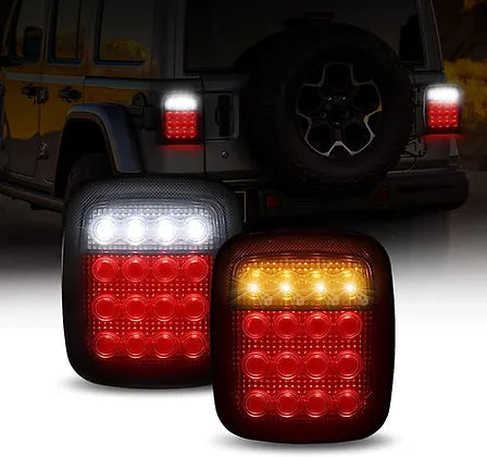 TJ Tail Light - Smoke Lens
