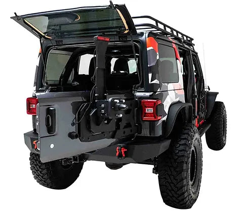 Paramount JL Heavy-Duty Hinged Tire Carrier