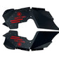 Longhorn JK/JKU Steel Front Inner Fender Liner (Red)