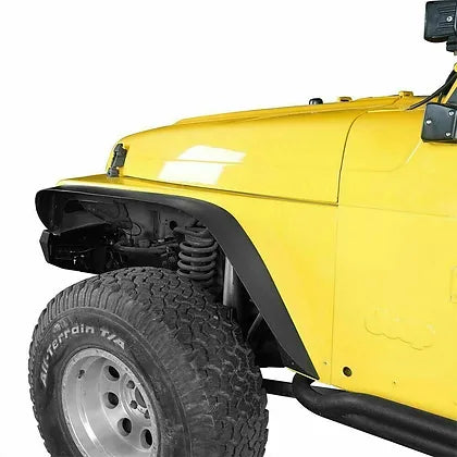 TJ Flat Steel Fender Flare Kit for 1997-2006 - Pack of 6