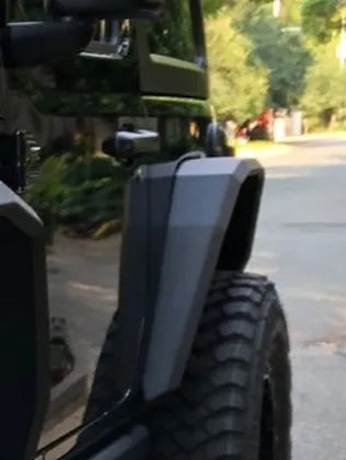 JL Longhorn Aluminum Rear Fender Flares
