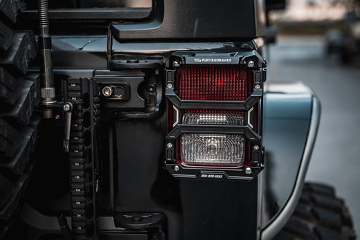 JK FURY Awaken Series Tail Light Protector Cover