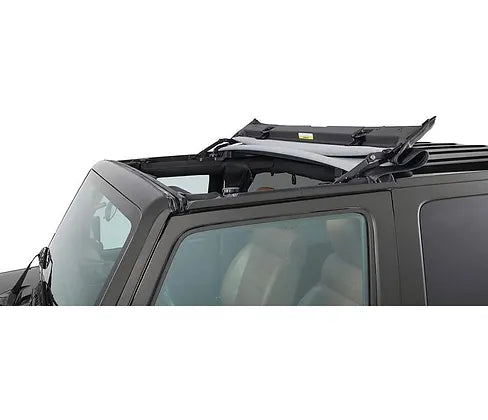 Half Soft Top Sunroof - 07-18 Wrangler JK (Rack included)