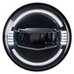 Longhorn 7" 100W Dynamic Triple Halo LED Headlight