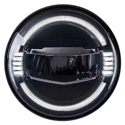 Longhorn 7" 100W Dynamic Triple Halo LED Headlight