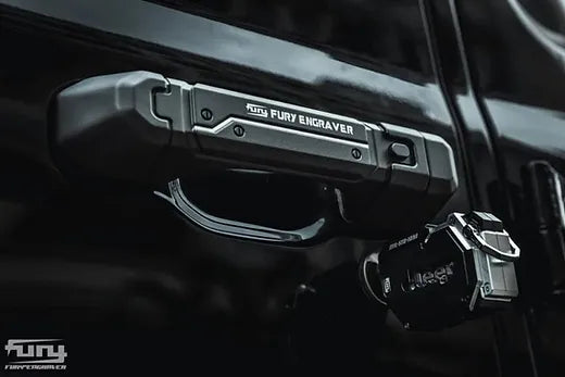 JL FURY Awaken Series 4-Door Handles -5pcs Black