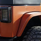 JK/JL Avenger Aluminum Fender Flare - Black powder coated