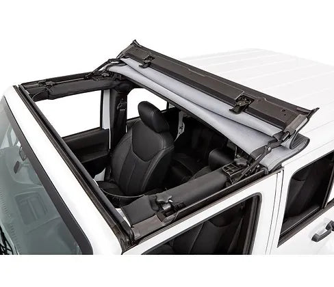 Half Soft Top Sunroof - 07-18 Wrangler JK (Rack included)