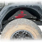Longhorn Steel Rear Inner Fender "Since 1941" - RED