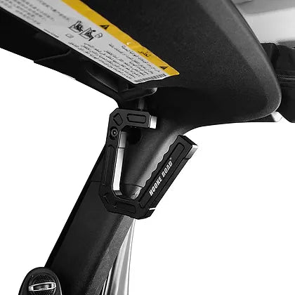 JK CNC Aluminum Armor A-pillar Grab Handle - Black (Pack of 2)
