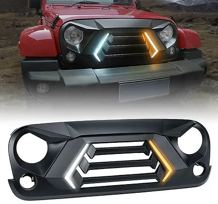 JK Avenger LED Grill (DRL+Indicator)