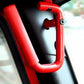 JK Wild Boar Front Grab Handles - Red Aluminum