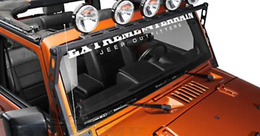 JK Windshield Top Spotlight / Bar Light Mounting Bracket