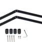 JK CNC Armor Rear Grab Handle - Black (Pack of 2)