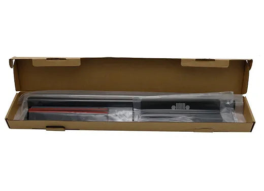 JK 1941 Stainless Steel 2-Door Entry Guard- Glossy Black
