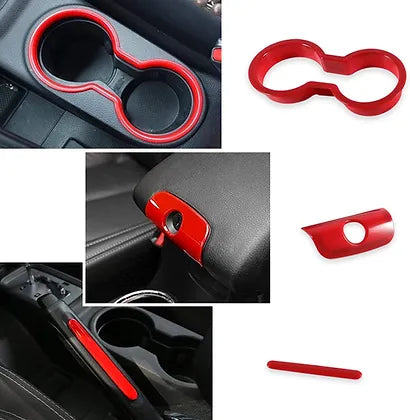 JK 28pcs Black Interior Decoration Trim Kit 2011-2018 (Black)