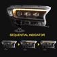 VLAND Ford Ranger Triple LED Projectors Headlights 2015-on