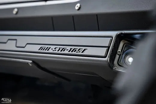 JL FURY Gravity Series Carbon Fiber Side Step w/ LED Light