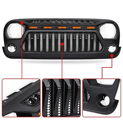 Monster 1 LED Grille