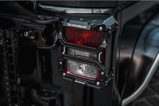 JK FURY Awaken Series Tail Light Protector Cover
