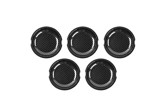 JK Door Handle Bowl Trim - Carbon Fibre Texture