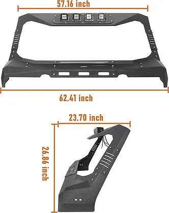 JK AL Windshield Frame Cover Roof Sun Visor Cowl Body Armor