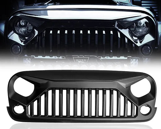 Monster Matte Black Grill with Metal Mesh