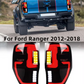 Ford Ranger LED Running Tail Light - Dynamic Welcome Smoke Lens