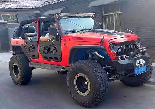 JK Longhorn Armor Half Door (Rear, Mirror excl)