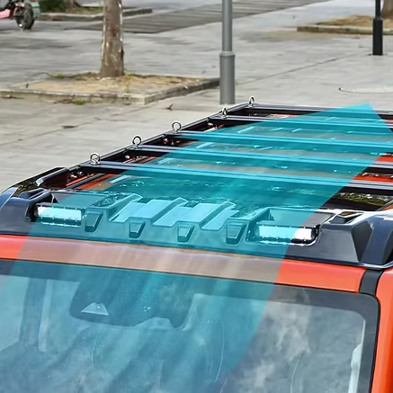 Roof Rack Spoil with LED