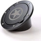 JK Aluminum Fuel Cap - STAR